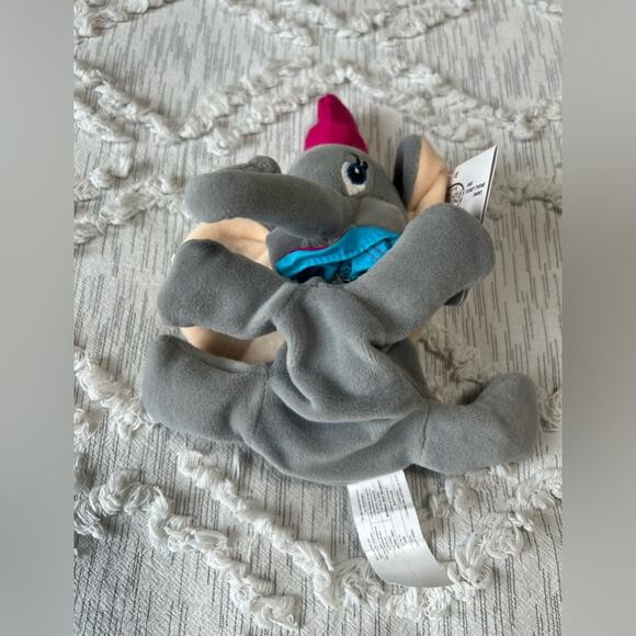 Disney Store Vintage Dumbo 8" Mini Bean Bag Plush - Picture 3 of 5